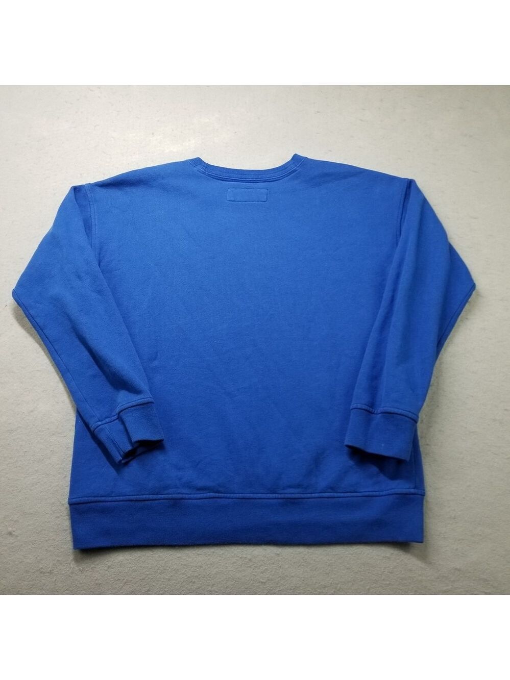 Abercrombie & Fitch Sweatshirt Boys Kids Size 15/16 L Blue Crewneck Moose Logo - Picture 8 of 9